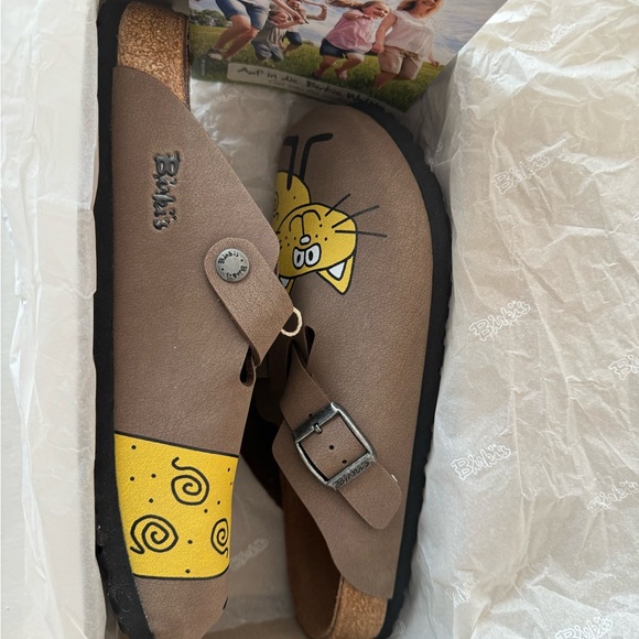 Birkenstock Birki's Cat Boston Clog. Woodby. Kitty Lover. Unique. Size: 8, 39 - Picture 8 of 9